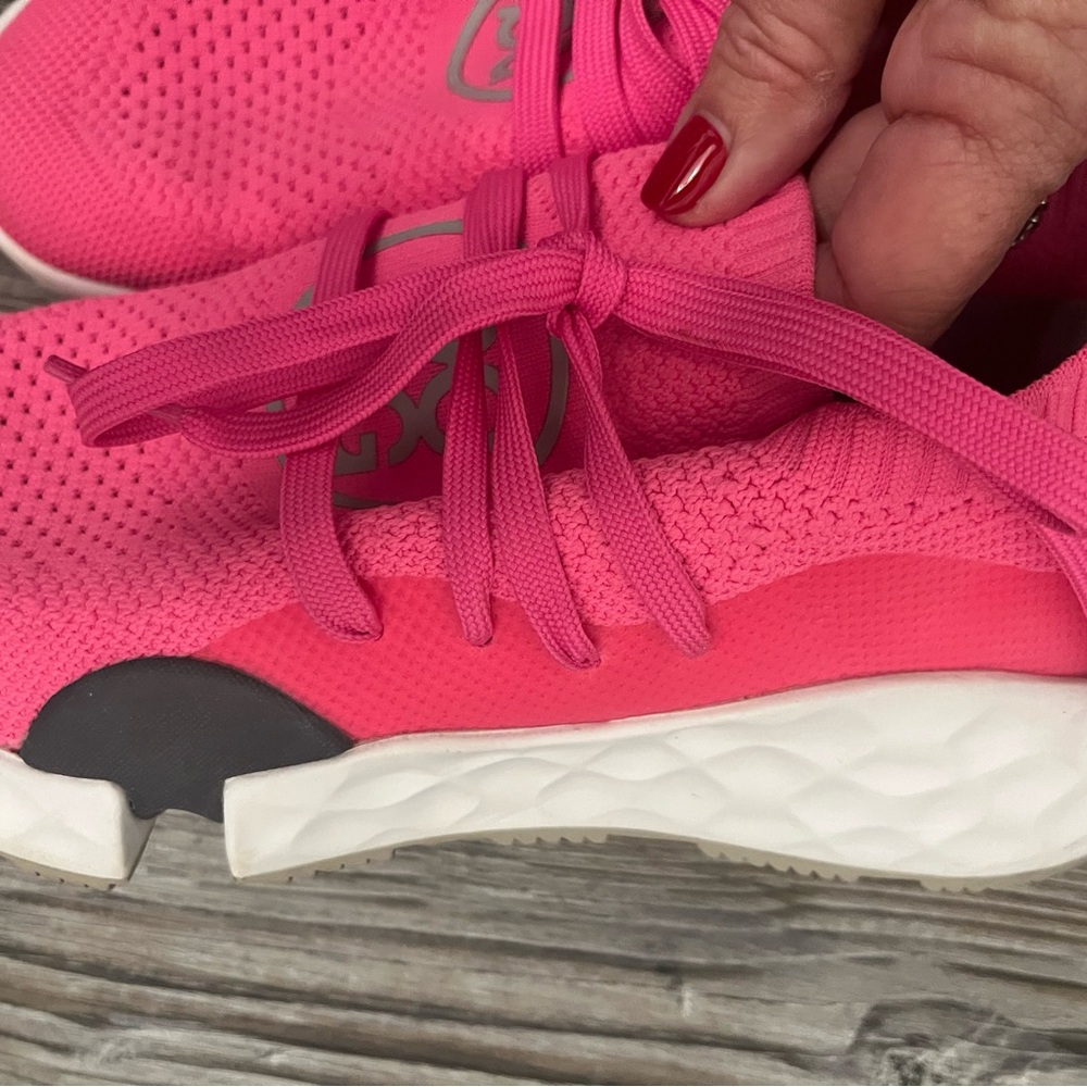 G/FORE Pink and Gray Sneakers/Golf Shoes - Picture 2 of 15